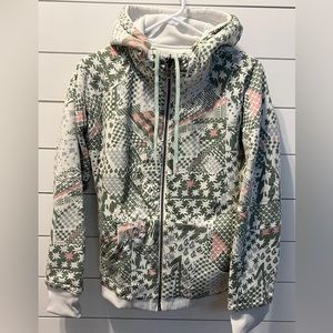 Reversible Volcom women’s snow hoody